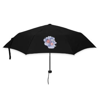 🌸 Floral Camera - Watercolor Aesthetic Photograph - Umbrella (small) - black - Front