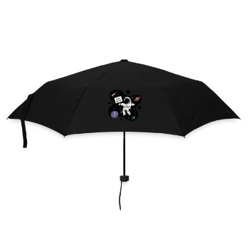 Hello Earth! - Umbrella (small) - black - Front