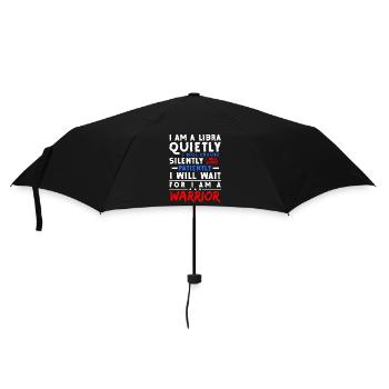 Libra Horoscope Date of Birth Star - Umbrella (small) - black - Front