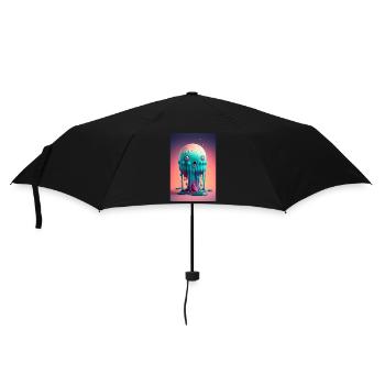 Zombie Gelée - Parapluie standard - noir - Devant