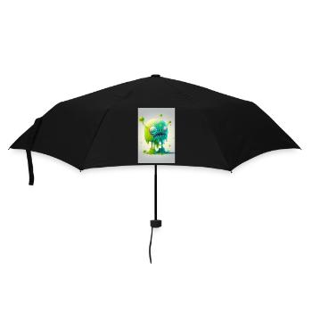 Zombie Gelée - Parapluie standard - noir - Devant