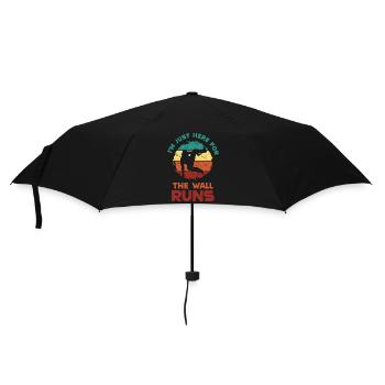 Parkour - Parapluie standard - noir - Devant