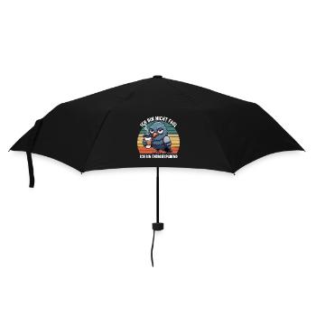 Ich Bin Nicht Faul Taube Tauben Taubenzüchter - Regenschirm (klein) - Schwarz - Vorne
