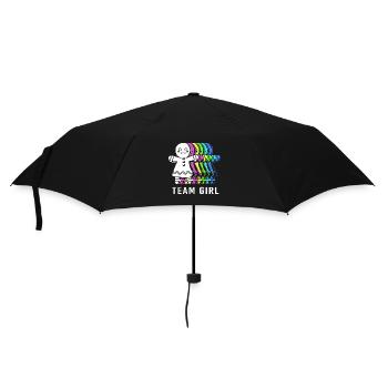 Team Girl Christmas - Umbrella (small) - black - Front