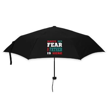 N’ayez pas peur que le Père soit là Tenue - Parapluie standard - noir - Devant
