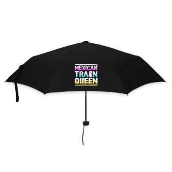 Mexican Train Domino - Umbrella (small) - black - Front
