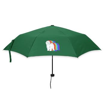 Havanese - Umbrella (small) - bottlegreen - Front