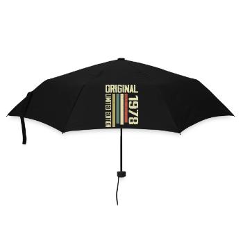 Retro 1978 cadeau 46e anniversaire Vintage 1978 - Parapluie standard - noir - Devant