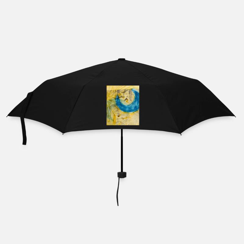 Abstract Art - Regenschirm (klein) - Schwarz