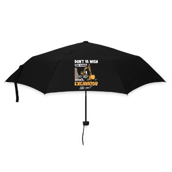 Pelle hydraulique - Parapluie standard - noir - Devant