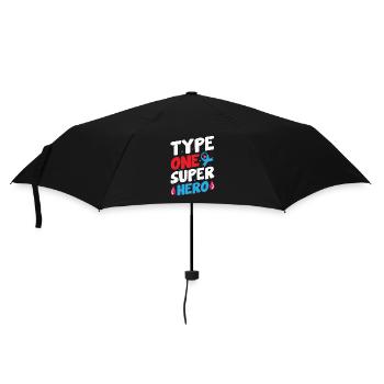 Insulin Junkie Diabetic Diabetes Sugar Type 1 - Umbrella (small) - black - Front