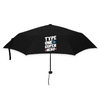 Insulin Junkie Diabetic Diabetes Sugar Type 1 - Umbrella (small) - black - Front