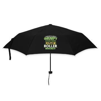 Joueur de roller hockey club roller hockey - Parapluie standard - noir - Devant