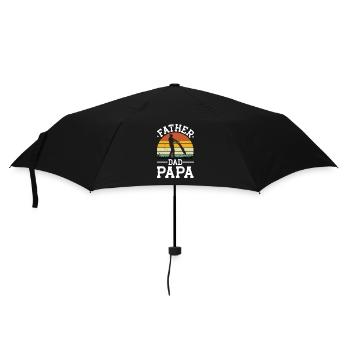 World Best Dad Father Couple Couples Parents Dad daddy - Umbrella (small) - black - Front