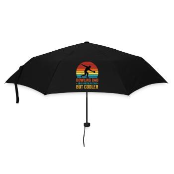 Bowling Father Papa Cooler - Umbrella (small) - black - Front
