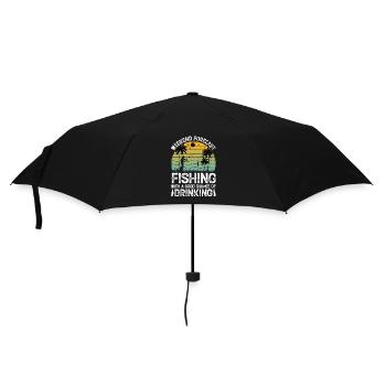 Therapy Fishing Lake Carp Angler Fisherman Bait - Umbrella (small) - black - Front