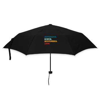 Birthday November 1996 Born Year of birth - Umbrella (small) - black - Front