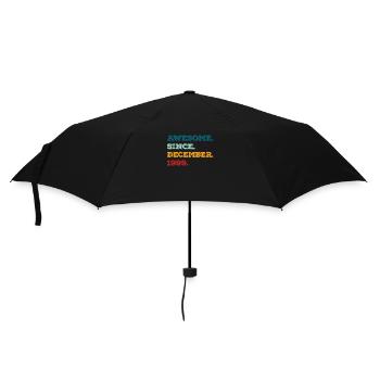 Geburtstag Dezember 1999 Geboren Geburtsjahr - Regenschirm (klein) - Schwarz - Vorne