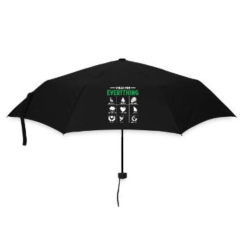 Animal Rights Activist Vegan Vegetarian Animal Lovers Animal - Umbrella (small) - black - Front