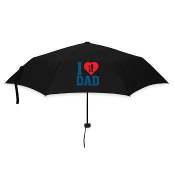 World Best Dad Father Couple Couples Parents Dad daddy - Umbrella (small) - black - Front