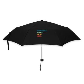July 1998 - Birthday in July - Umbrella (small) - black - Front