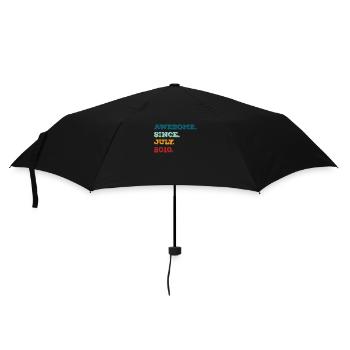 July 2010 - Birthday in July - Umbrella (small) - black - Front