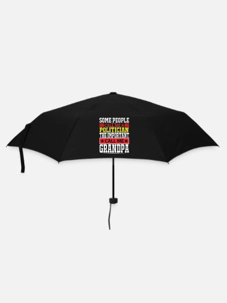 Politicien Politicien Grand-père Maire Grand-père - Parapluie standard - noir