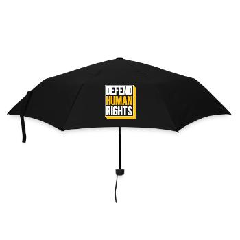 Droits de l’homme Politique Manifestation sur la liberté - Parapluie standard - noir - Devant