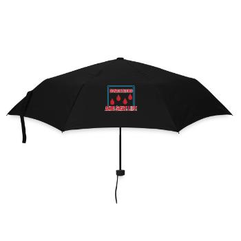 Blood donation Blood donations Blood donors - Umbrella (small) - black - Front