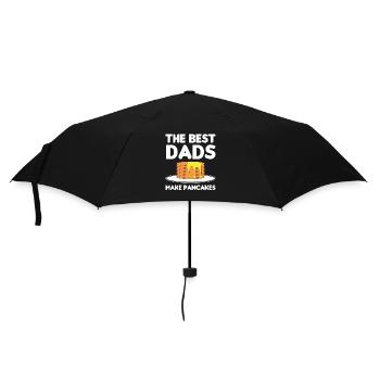 World Best Dad Father Couples Parents Pancakes - Umbrella (small) - black - Front
