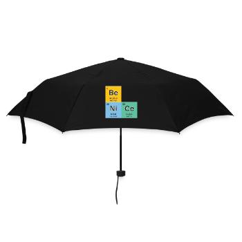 Chimiste Chimiste Études de chimie Professeur React - Parapluie standard - noir - Devant
