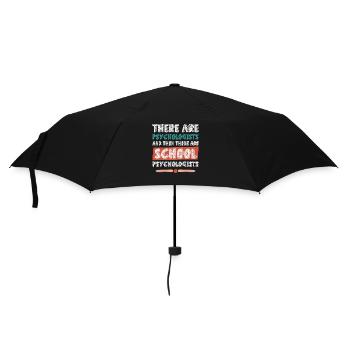 School Psychologist Gift School Psychology Therapy - Umbrella (small) - black - Front