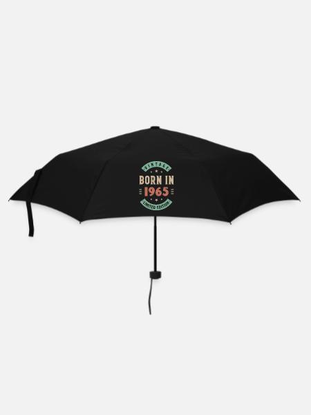 1965 - Année de construction 1965 - Né en 1965 - Parapluie standard - noir