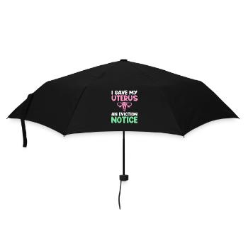 Hysterectomy uterus uterus ovary - Umbrella (small) - black - Front