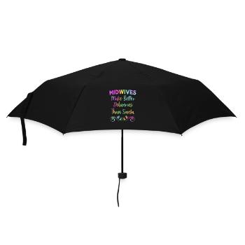 Midwife - Umbrella (small) - black - Front