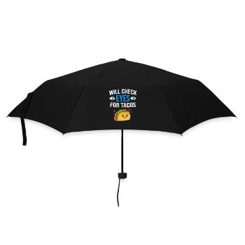 Augenarzt Optik Optiker - Regenschirm (klein) - Schwarz - Vorne