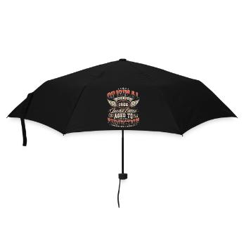 Vintage, 1966, Vintage Retro, Cadeau d’anniversaire - Parapluie standard - noir - Devant