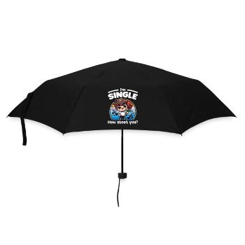I'M SINGLE, HOW ABOUT YOU - HAPPY VALENTINE'S DAY - Umbrella (small) - black - Front