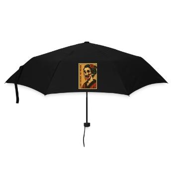 Cela n’a pas de sens : Geisha squelette avec kimono - Parapluie standard - noir - Devant