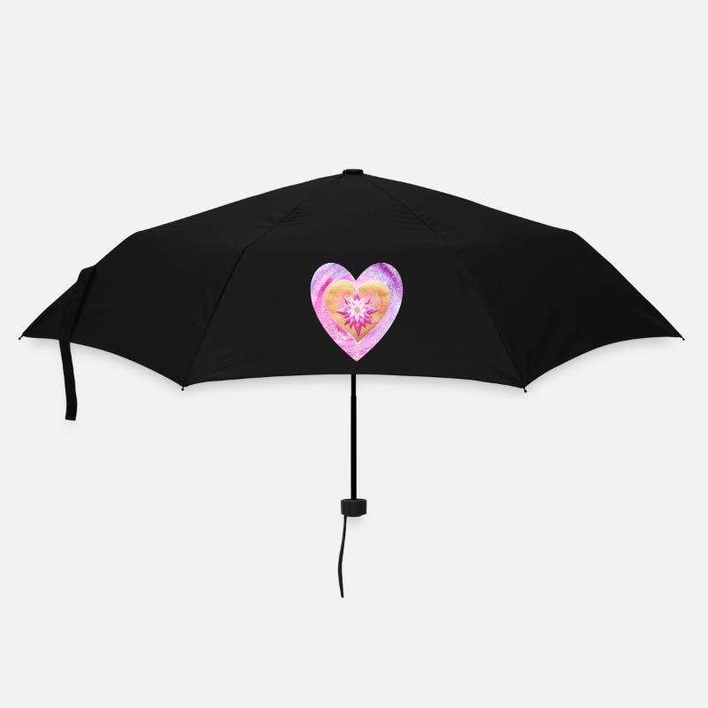Petit LotusHerz - Sonja Ariel de Staden - Parapluie standard - noir