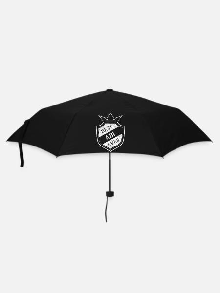 Abi - Regenschirm (klein) - Schwarz