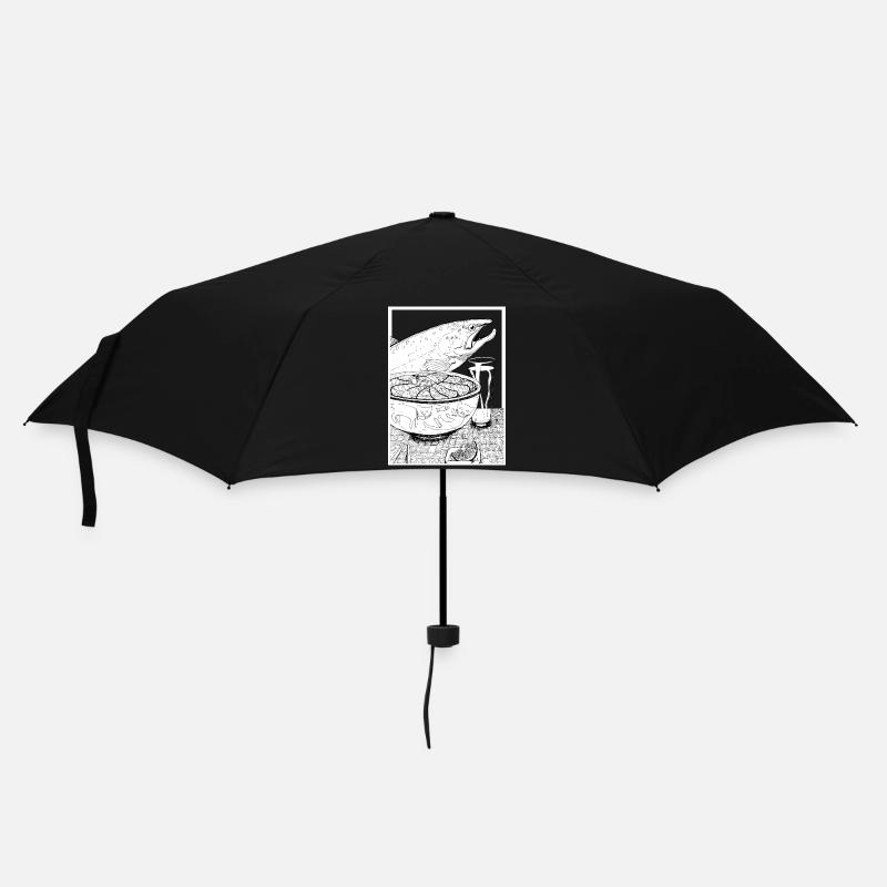 Plateau de sashimi - Parapluie standard - noir