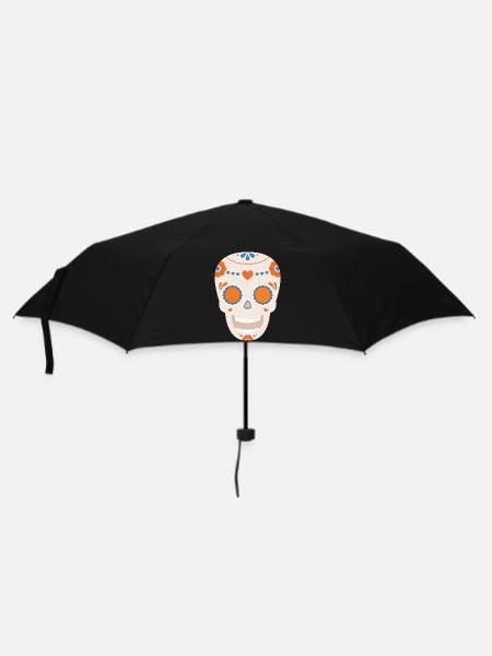 Skull - Umbrella (small) - black