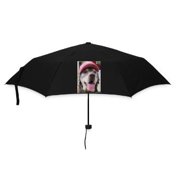 The Charlie Dog - Regenschirm (klein) - Schwarz - Vorne
