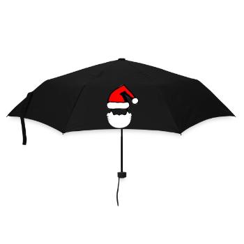 Christmas Hat Santa Claus Christmas Vector - Umbrella (small) - black - Front