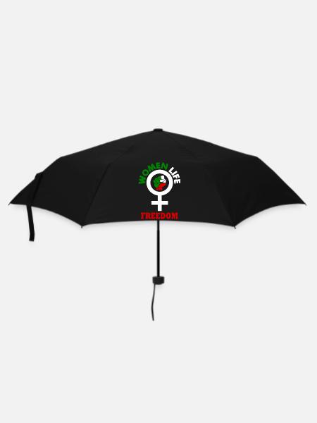 Women life freedom - Regenschirm (klein) - Schwarz
