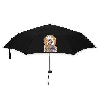The Second Coming - BTC Messiah - Regenschirm (klein) - Schwarz - Vorne