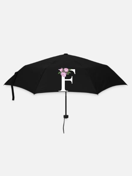 F - Regenschirm (klein) - Schwarz
