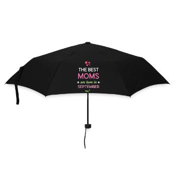 Les meilleures mamans naissent en septembre - Parapluie standard - noir - Devant