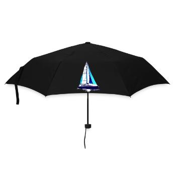 voilier voilier voilier voilier voilier voilier - Parapluie standard - noir - Devant